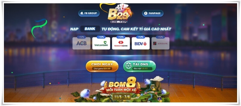 Cổng game bài đổi thưởng B29 Club