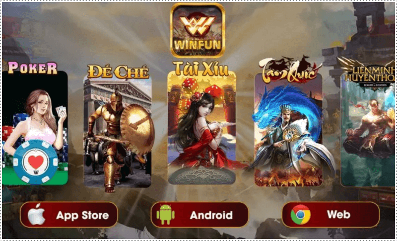 Cổng game bài đổi thưởng Winfun