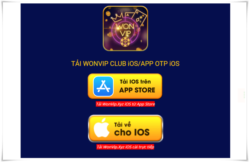 Link tải Wonvip Club