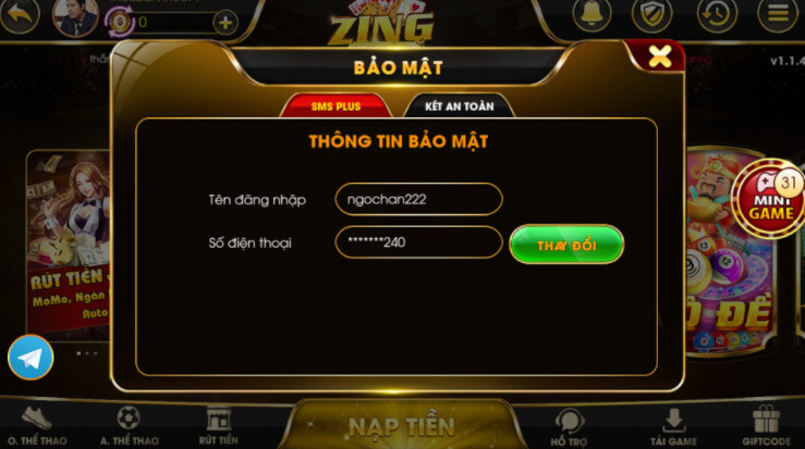 Cổng game đổi thưởng Zingvip Club