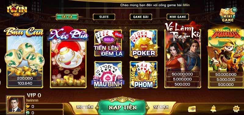 Cổng game đổi thưởng Gin Club