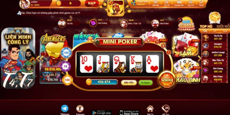 Cổng game Kimvip